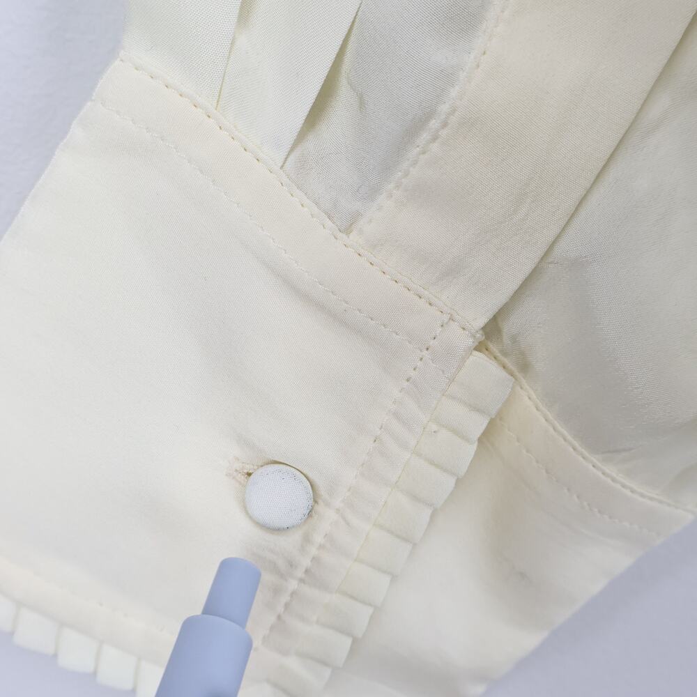 J. Crew Ivory Blouse with Elegant Bow - Picture 11 of 12